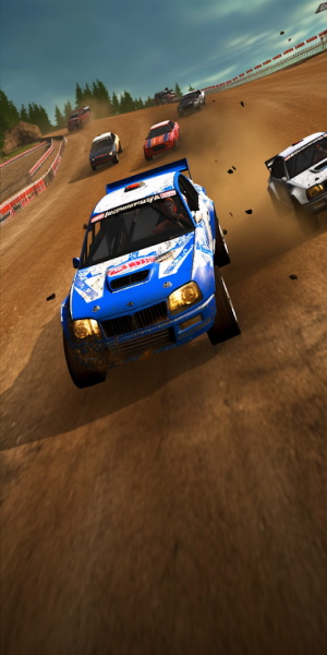 Thumb car race dirt drift Tangkapan skrin 2