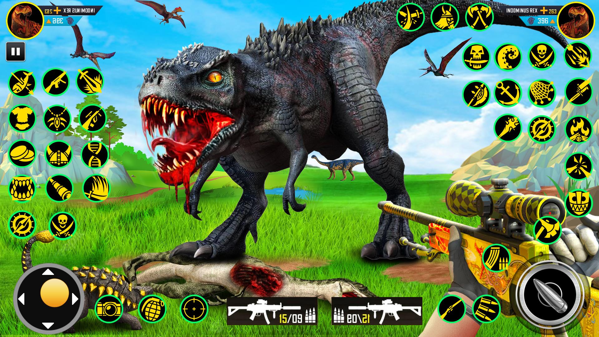 Wild Dinosaur Game Hunting Sim Captura de pantalla 1