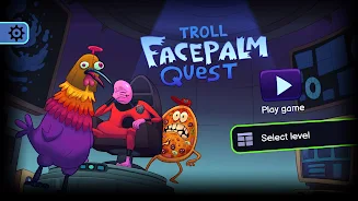 Troll Facepalm Quest 스크린샷 0