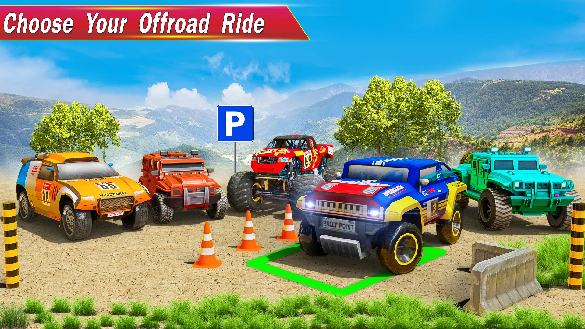 Off The Road-Hill Driving Game ภาพหน้าจอ 3