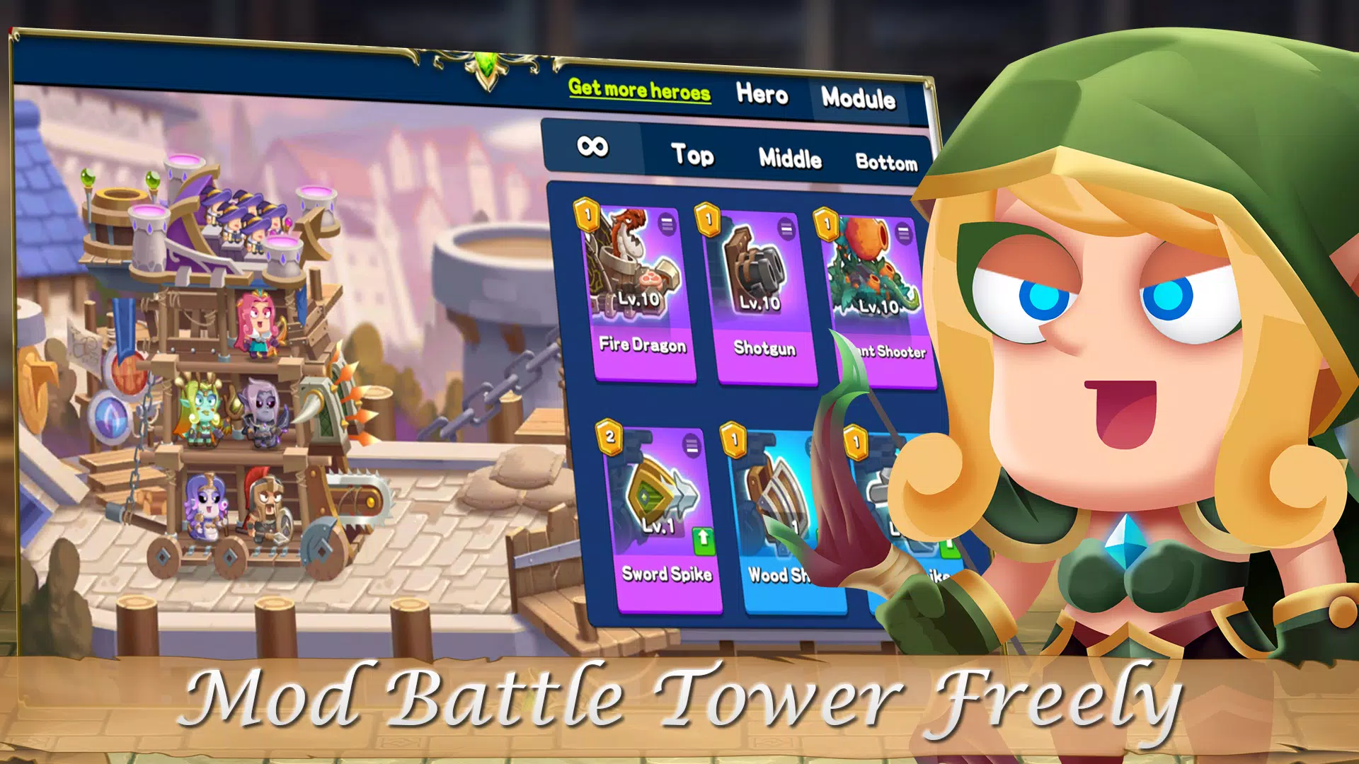 Battle Towers ภาพหน้าจอ 2