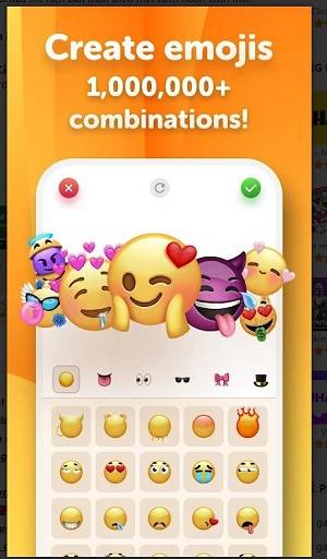 Emoji Up genmoji maker sticker ဖန်သားပြင်ဓာတ်ပုံ 1