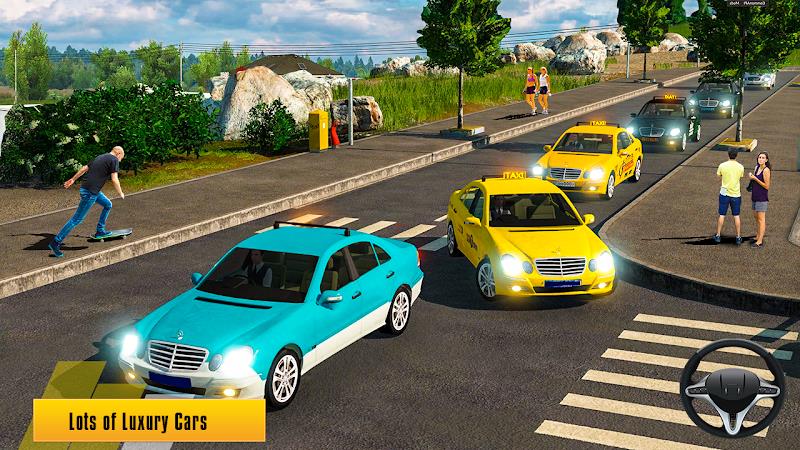 Offroad Taxi Driving Sim 2021 Tangkapan skrin 2