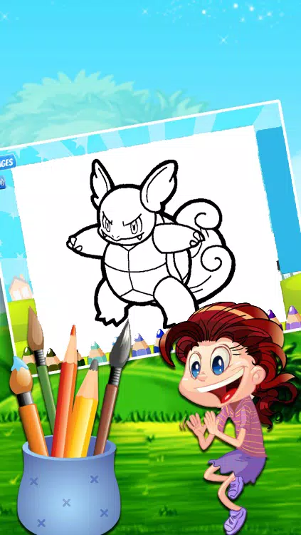 Coloring Book For Pokestar Tangkapan skrin 0