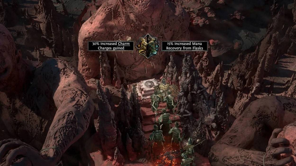 Character using charm abilities in combat