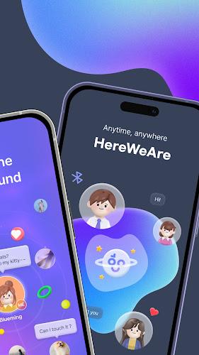 HereWeAre: LIVE around you Screenshot 1