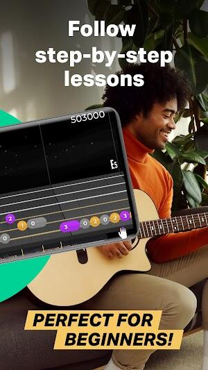 Yousician: Learn Guitar & Bass Screenshot 1