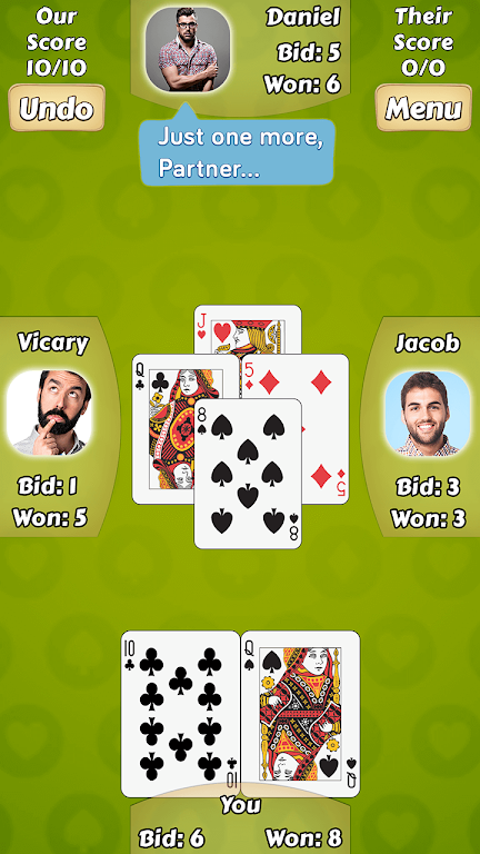 Spade Card Game Screenshot 1