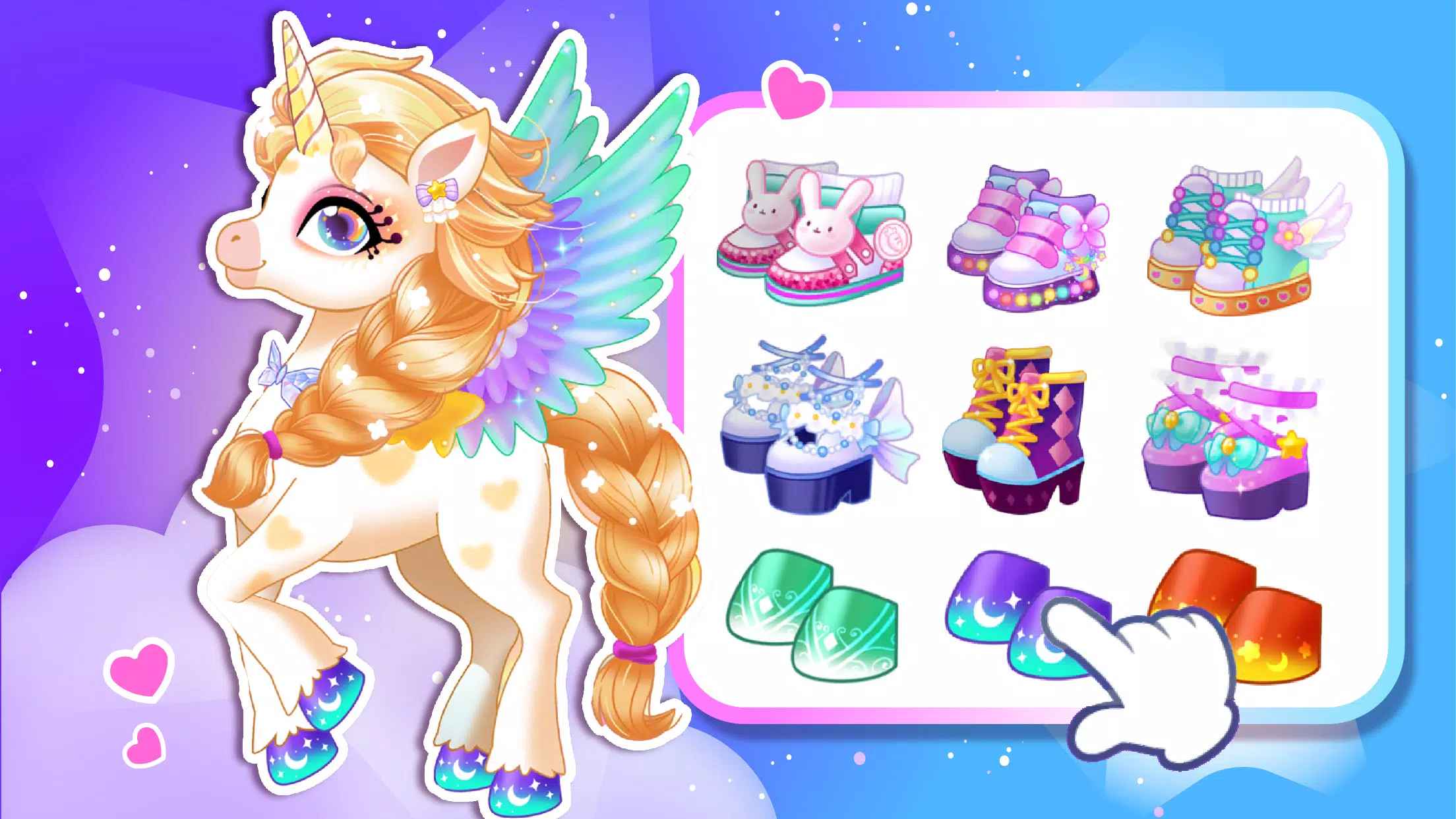 Unicorn Dress up Скриншот 0