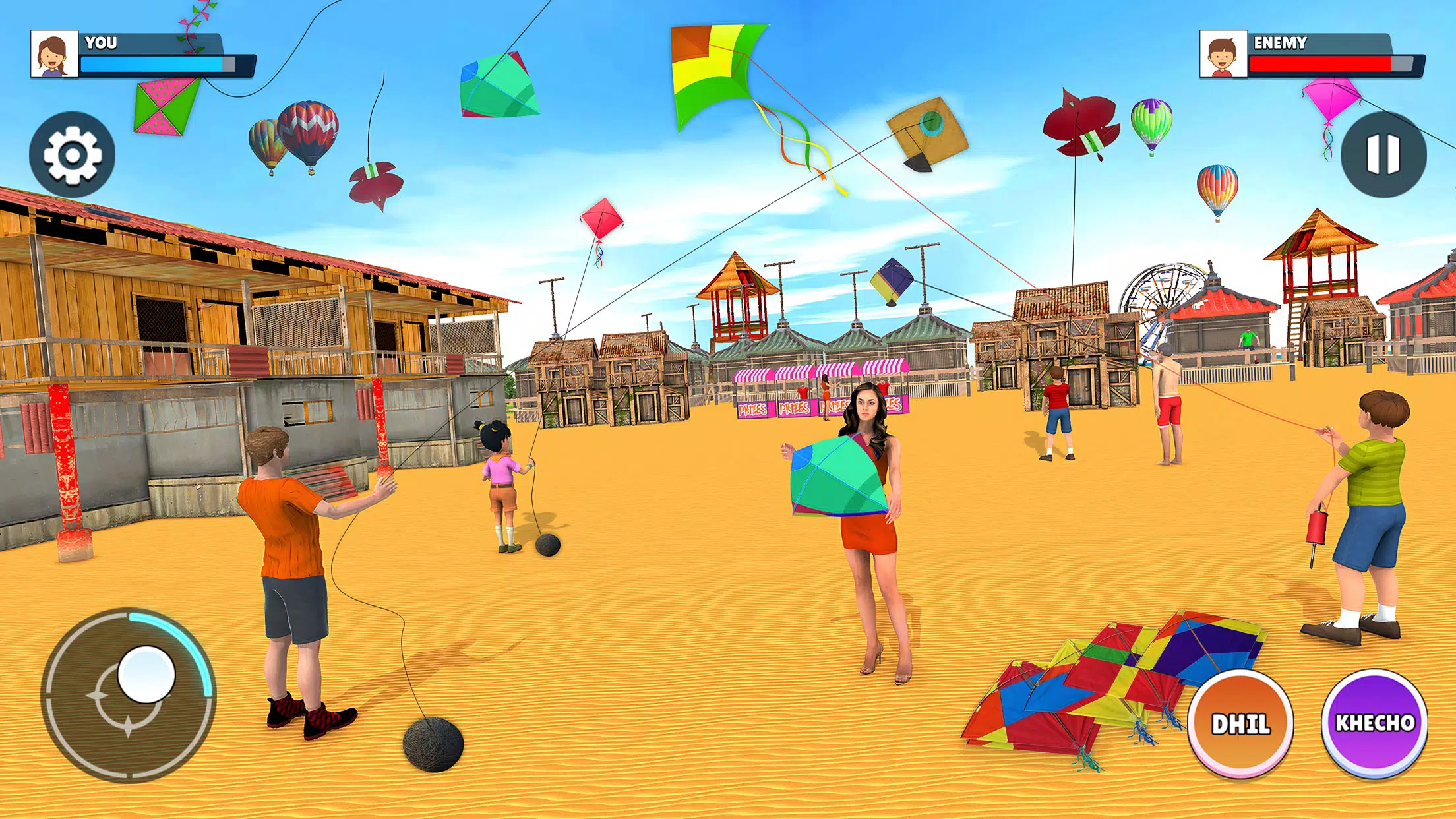 Kite Flying 3D - Pipa Combate應用截圖第1張