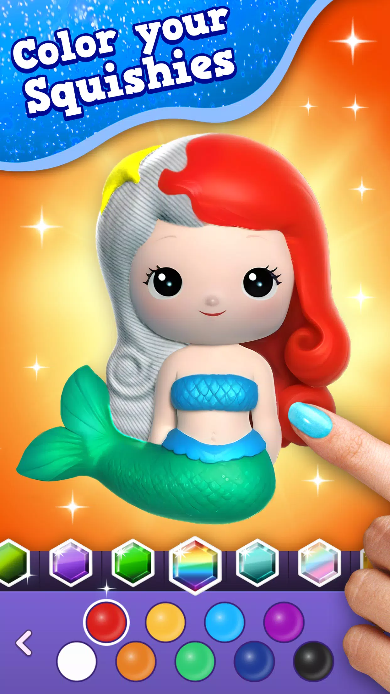 Squishy Magic: 3D Toy Coloring Screenshot 2