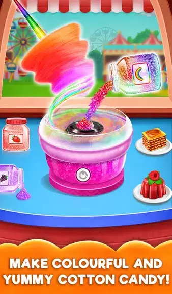 Cotton Candy Shop: Candy Maker Ảnh chụp màn hình 0