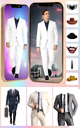 Men Suit Photo Editor- Effects スクリーンショット 1