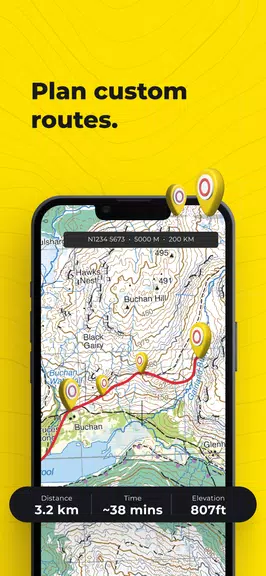 HiiKER: The Hiking Maps App 스크린샷 2