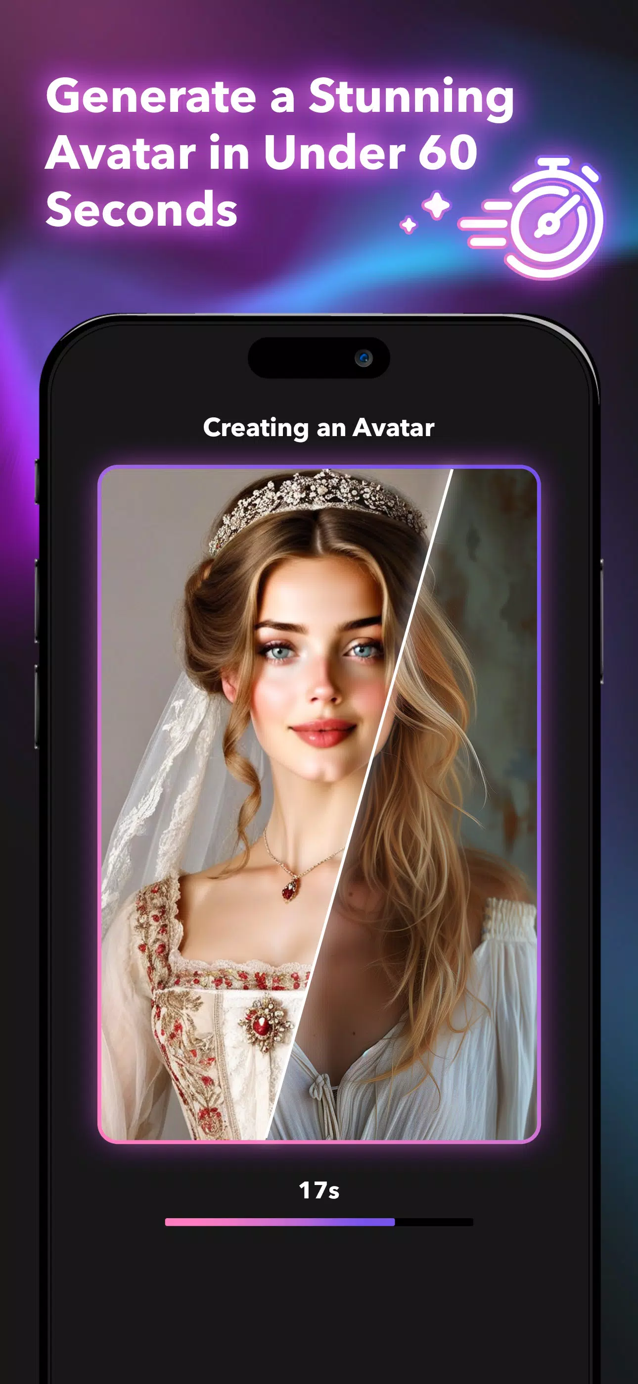 Aurora: AI Portrait Generator スクリーンショット 0
