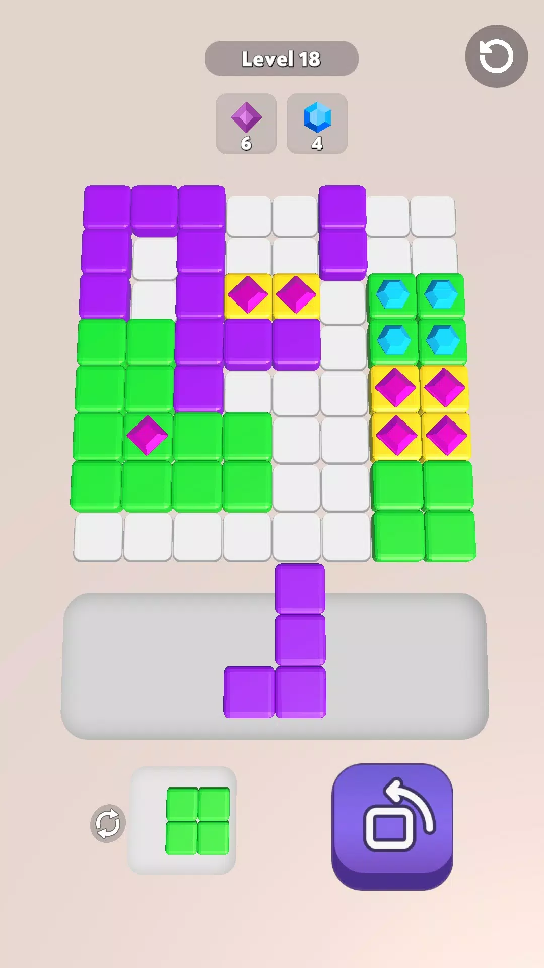 Block Puzzle 3D ဖန်သားပြင်ဓာတ်ပုံ 2