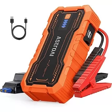 Gonfleur de pneus et booster sans fil, budget