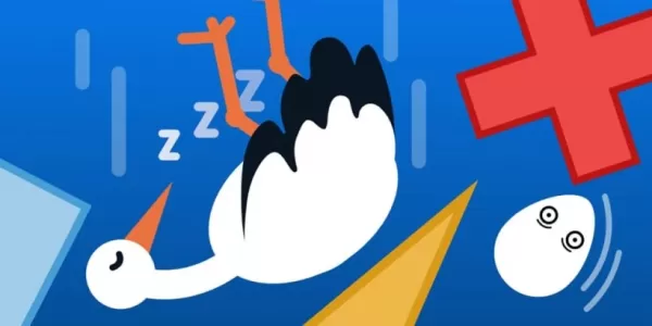 Le Puzzle Physique du Cigogne Somnolente Débarque sur iOS et Android