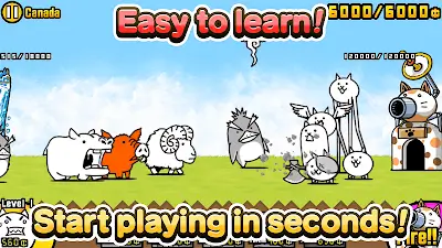 The Battle Cats Mod APK Ảnh chụp màn hình 1