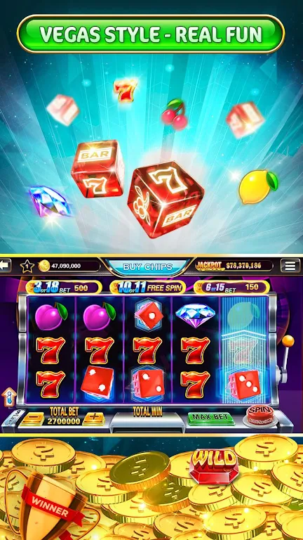 Lucky Vegas Casino: Slots Game スクリーンショット 3
