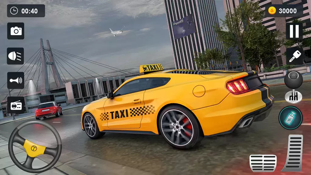 Taxi Simulator 3D - Taxi Games Capture d'écran 3