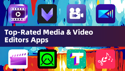 Bestbewertete Medien- und Videoeditor-Apps